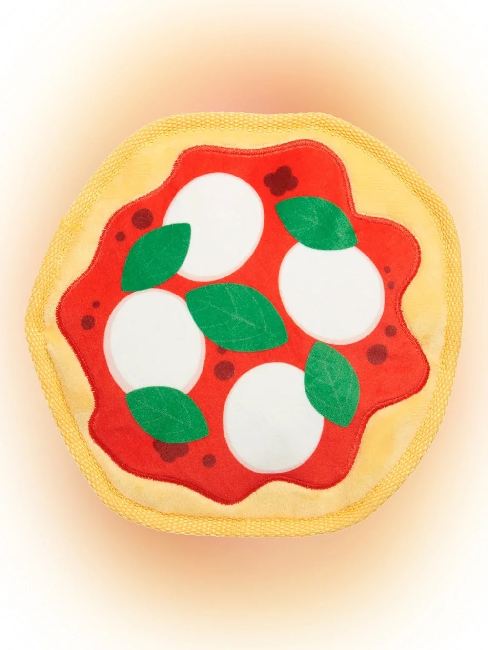Bark Muttzarella Pizza Dog Toy NWT